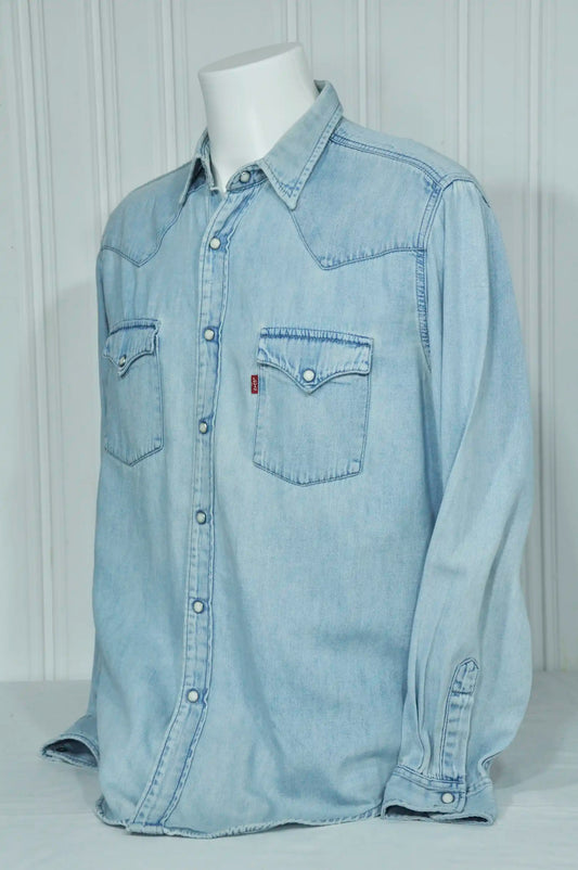 Chemise en jean L LEVI'S vintage