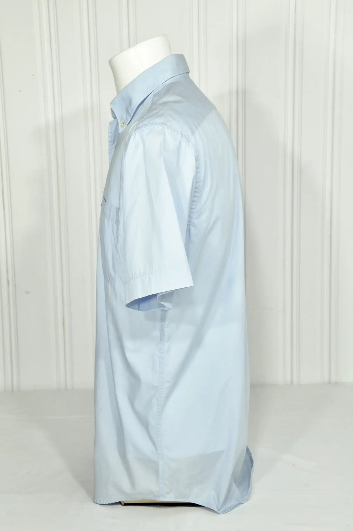 Chemise Lacoste Homme Bleu Ciel Manches Courtes – Taille 40