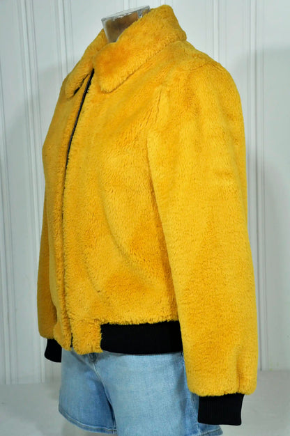 Gelbe Vintage-Jacke
