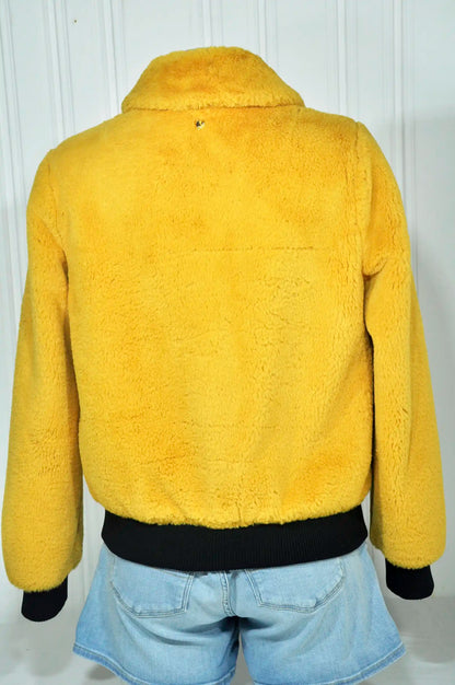 Gelbe Vintage-Jacke