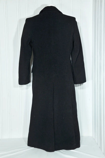 Manteau long Renatto BENE en laine – Gris anthracite – Taille 44