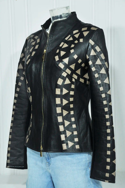 Veste en cuir T:44 vintage