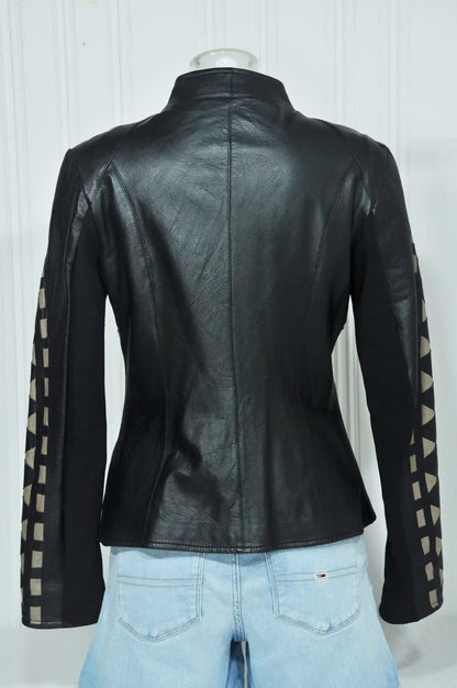 Veste en cuir T:44 vintage