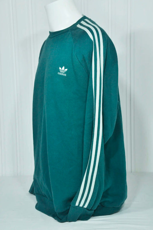 Sweatshirt adidas vintage grün