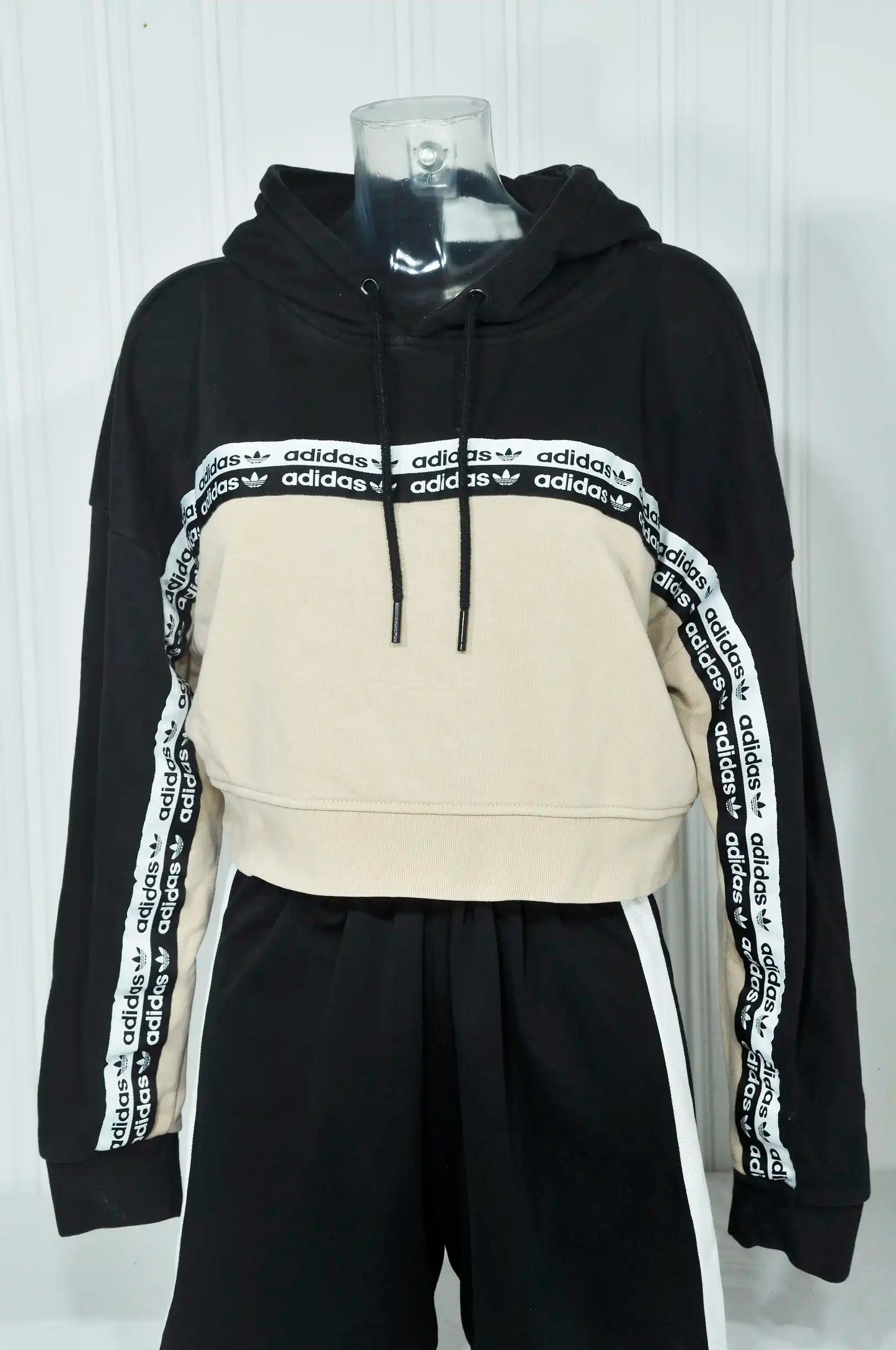 Sweat-shirt croptop M adidas vintage