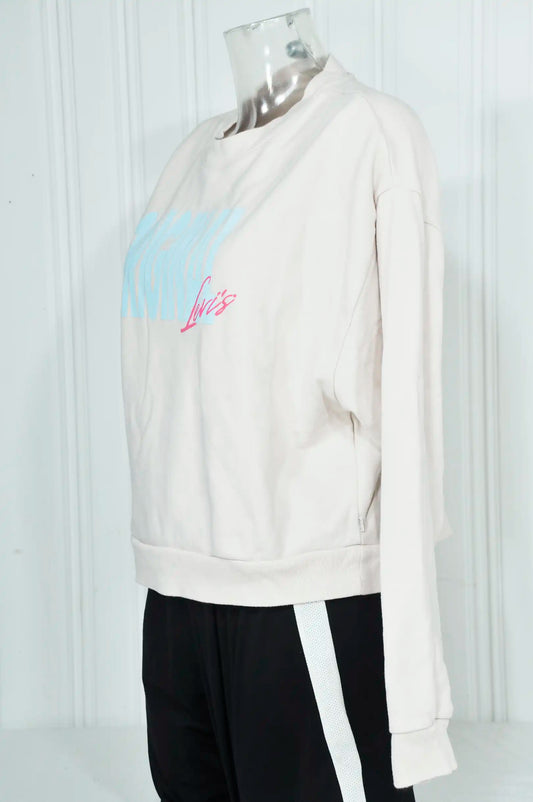 Vintage-Sweatshirt LEVI'S Größe S, rosa