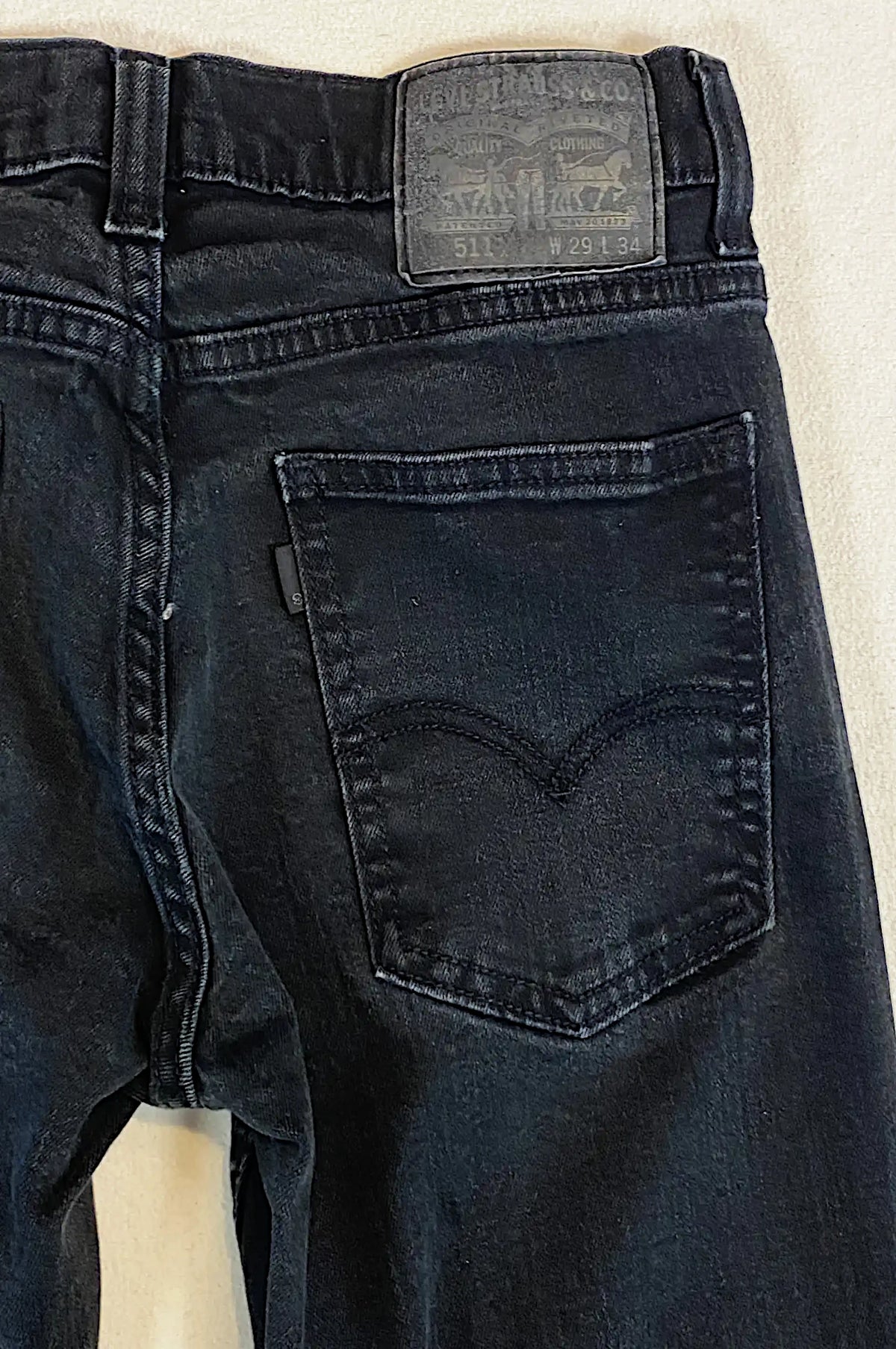 Jean Levi’s 511 femme noir – W29 L34