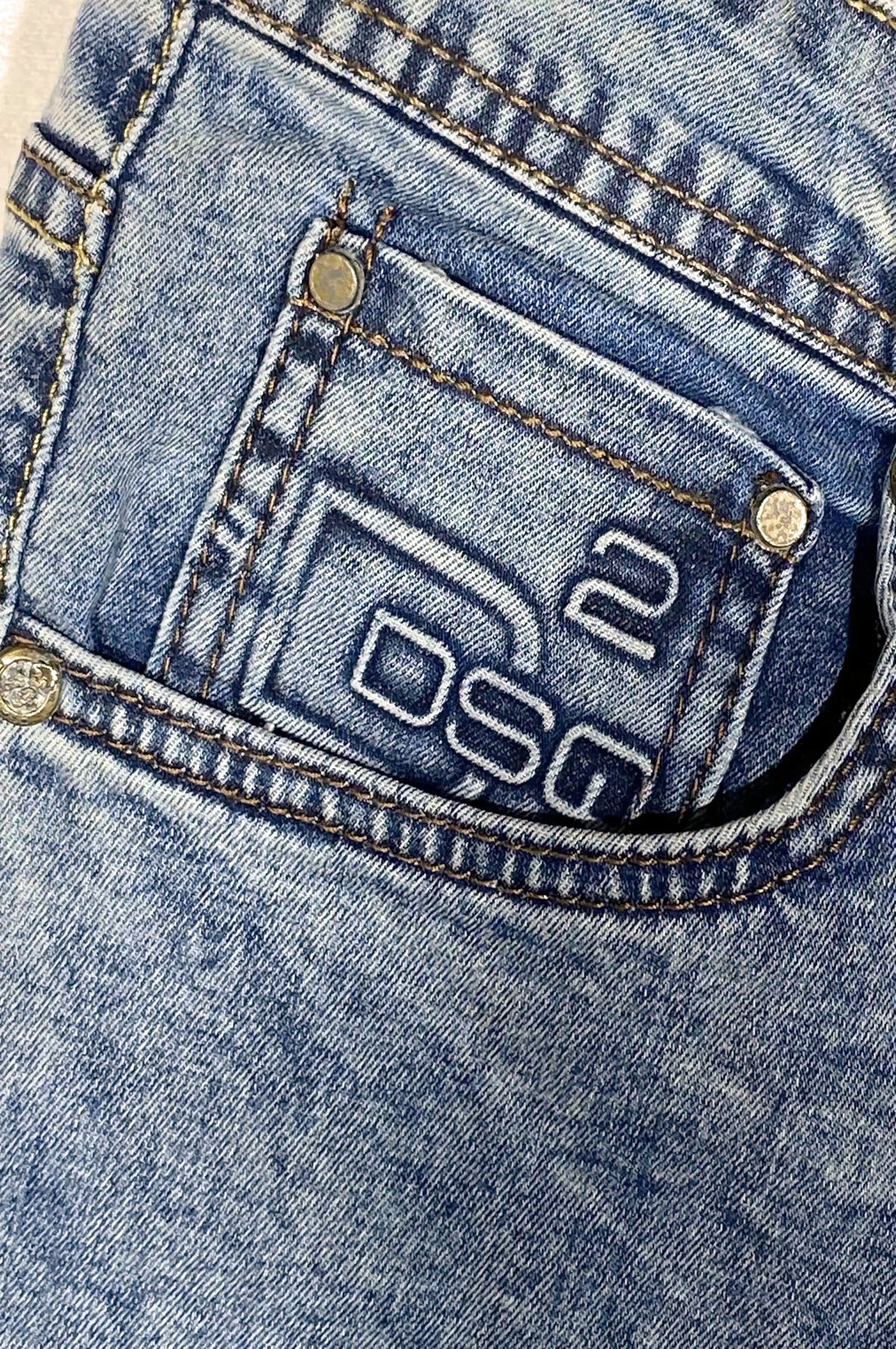 Jean DSQUARED2 bleu délavé – Taille 36