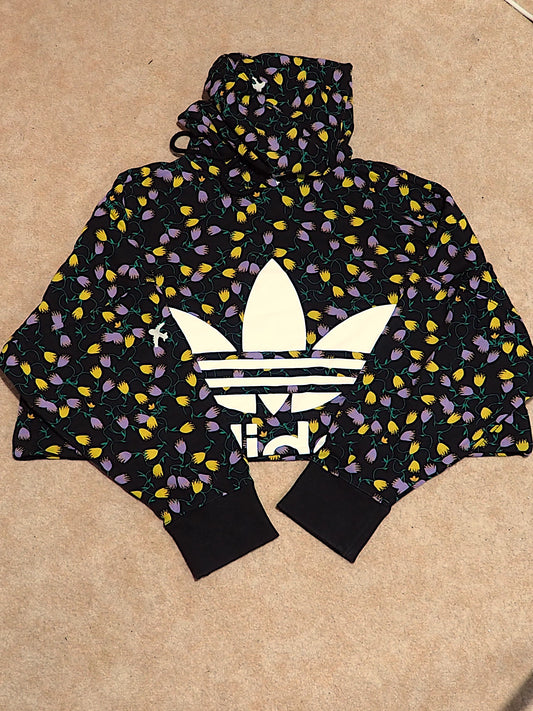 Sweat a capuche croptop adidas